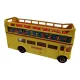 Corgi Disneyland Routemaster emeletes busz, gyűjtői – 12 cm, használt állapotban (H6)