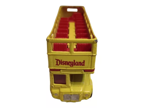 Corgi Disneyland Routemaster emeletes busz, gyűjtői – 12 cm, használt állapotban (H6)