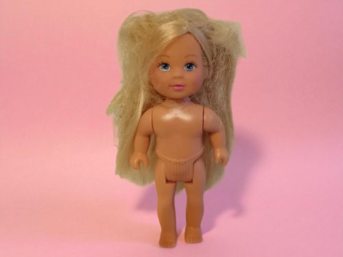 Simba baba használt, jó állapotban, kócos hajjal – 12 cm (G4)