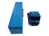Super Wheelz Lights & Sounds Container Truck – Zenélő-világító kamion, 38 cm - jó állapotú (D3)