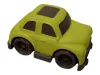 Cartoon Cars puha műanyag zöld kisautó 9 cm – újszerű (4)