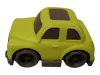 Cartoon Cars puha műanyag zöld kisautó 9 cm – újszerű (4)