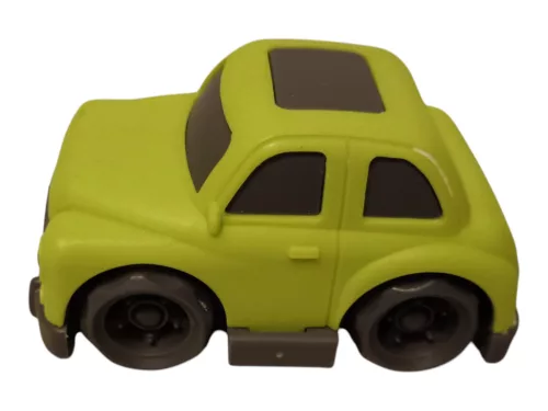 Cartoon Cars puha műanyag zöld kisautó 9 cm – újszerű (4)