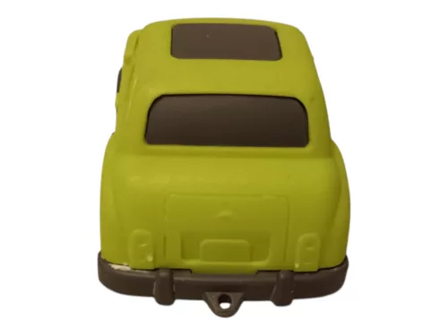 Cartoon Cars puha műanyag zöld kisautó 9 cm – újszerű (4)