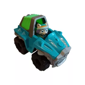   Mancs Őrjárat (Paw Patrol) Everest hómaró jármű 14 cm Everest figurával 6 cm - újszerű (D3)