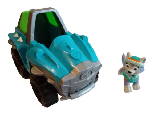Mancs Őrjárat (Paw Patrol) Everest hómaró jármű 14 cm Everest figurával 6 cm - újszerű (D3)