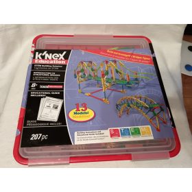   K'NEX Education hídépítő STEM szett – használt, újszerű állapotban, 207 db-os (G3)