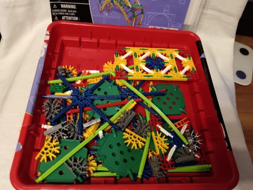 K'NEX Education hídépítő STEM szett – használt, újszerű állapotban, 207 db-os (G3)