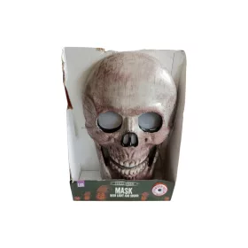   Világító és hangot adó Halloween koponya dekorációs maszk, 30 cm – új (D8)