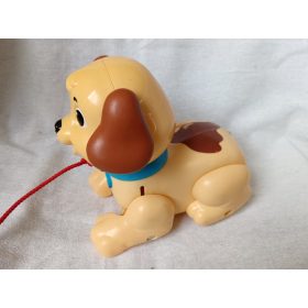   Húzható kutyus játék – használt, kopott állapotú, 15 cm  (G1)