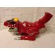 Power Rangers Dino Charge T-Rex Zord – használt, újszerű állapotban, 23 cm (G3) 