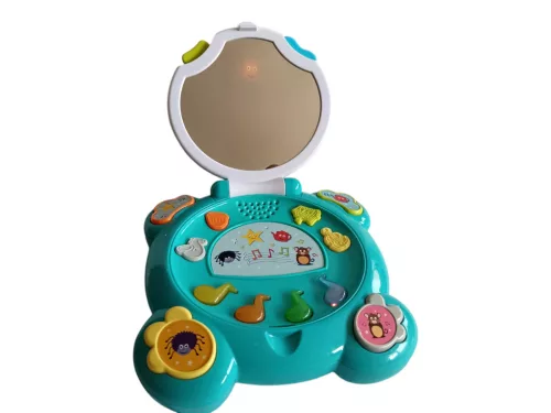M&S Magic Mirror Laptop interaktív zenélő tükör, 17 cm – jó állapotú (C5)