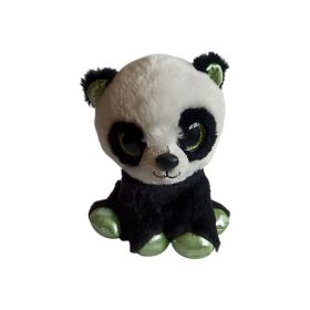 Ty panda maci plüssfigura – 18 cm, újszerű (D1)