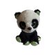 Ty panda maci plüssfigura – 18 cm, újszerű (D1)