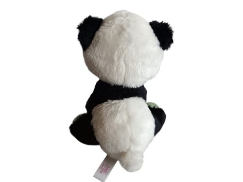 Ty panda maci plüssfigura – 18 cm, újszerű (D1)