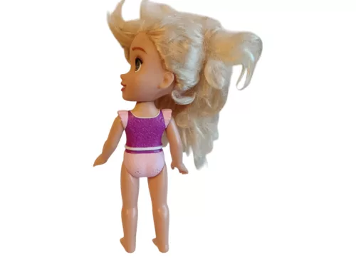 Disney Jégvarázs Elza animátor baba 34 cm – használt állapotban (D2)