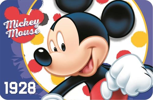 ÚJ Disney Mickey tányéralátét (D4)