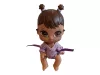 MGA Bratz Babyz Yasmin gyűjthető minibaba, 10 cm - jó állapotú (A5)