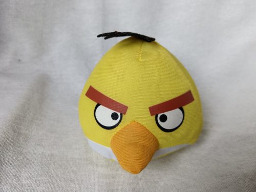 Angry Birds plüss figura – használt jó állapotú, 9 cm  (G1)
