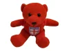 Ty piros maci plüssjáték 17 cm - használt, újszerű (A5)