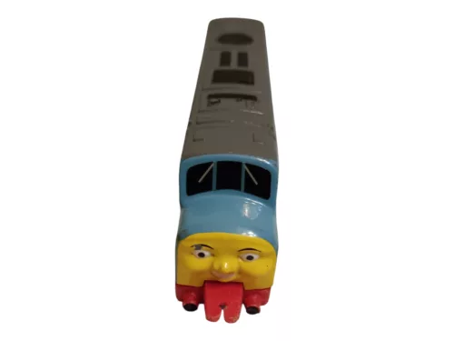 Retro ERTL - Thomas, a gőzmozdony D199 fém dízelmozdony (2001) gyüjtői 16 cm - használtabb (H6)