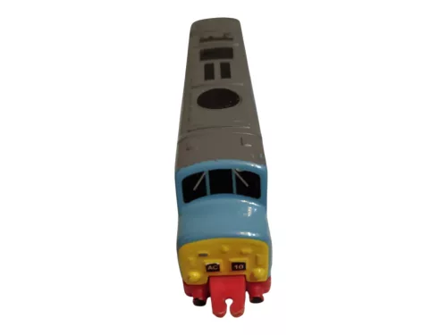 Retro ERTL - Thomas, a gőzmozdony D199 fém dízelmozdony (2001) gyüjtői 16 cm - használtabb (H6)