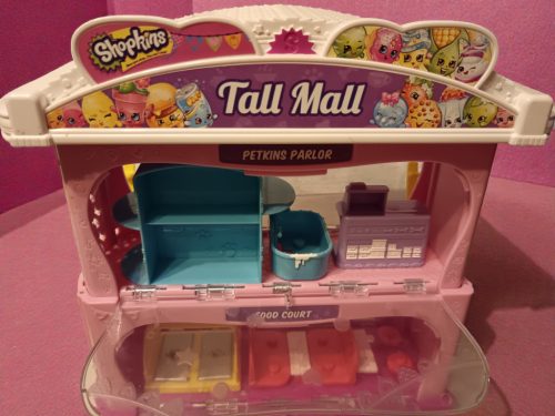 Shopping Tall Mall, 10 db figurával, újszerű (B6)