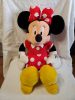 Disney piros ruhás Minnie egér plüssjáték, 60 cm (OP1)