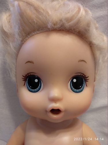 Hasbro baby alive nevető beszélő baba (B6)