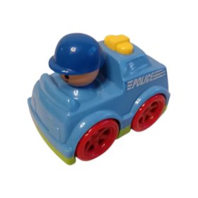 Mini rendőrautó játék, 9 cm – újszerű (G4)