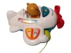 VTech 123 Fly with Me Aeroplane – Újszerű interaktív húzható és angolul tanuló repülőgép pörgő propellerrel - újszerű (D5)