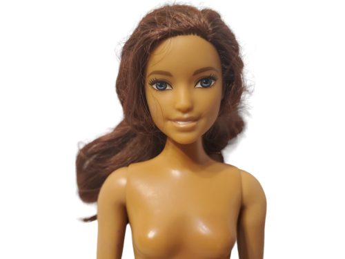 Teltkarcsú Barbie baba ruha nélkül – használt, újszerű állapotban (30 cm) (b5)