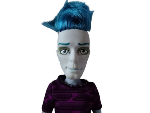 Monster High Sloman Slo Mo Mortavitch baba – használt, újszerű állapotú (30 cm) (A3)