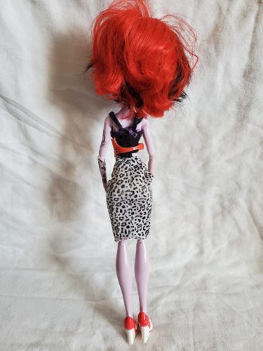 Monster High Operetta baba – használt, újszerű állapotú (30 cm) (a3)