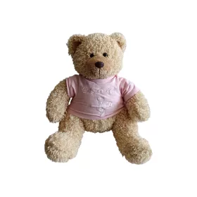 Polós maci plüssfigura 30 cm – használt, újszerű (B5)