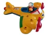 WOW Toys Johnny Jungle Plane (Johnny dzsungel repülője) 20 cm pilótával 6 cm - jó állapotú (D3)
