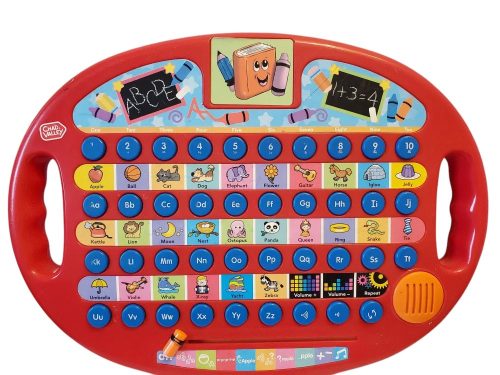 Használt állapotú Chad Valley ABC-s angol nyelvű tanulójáték (a5)