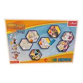   Looney tunes Active! 26 db-os Trefl szinezhető memória játék - újszerű (H5)