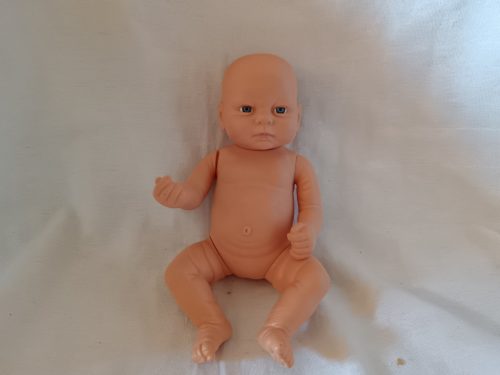 CitiToy élethű baba, 27 cm – használt, jó állapotban (B5)