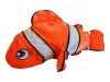 Bohóchal plüssfigura  – 45 cm, jó állapotú (B1)