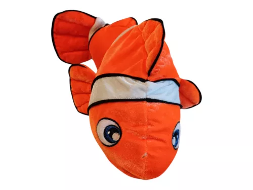Bohóchal plüssfigura  – 45 cm, jó állapotú (B1)