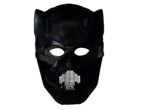 Fekete Párduc álarc – jó állapotú (D3)