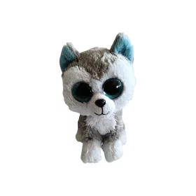   Ty csillogó szemű  husky plüssfigura 16 cm - jó állapotú (D2)