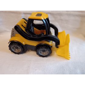   Markolós játék munkagép használt, jó állapotban – 17 cm (G4)