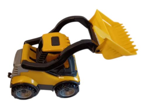 Markolós munkagép játék, 17 cm – jó állapotú (G4)