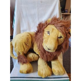 Használt Plüss fekvő oroszlán (D5)