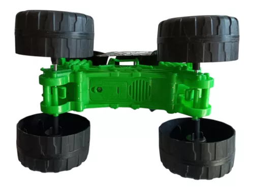 ZURU Metal Machines Monster Truck Wars Bone Breaker hangot adó szörnyautó, 18 cm – újszerű, kilövő nélkül (D6)