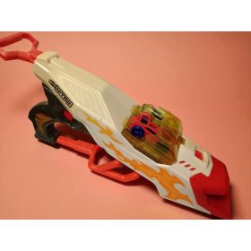   Nerf Nitro Doubleclutch autókilövő 2 kisautóval, 45 cm – használt, jó állapotban (C5)