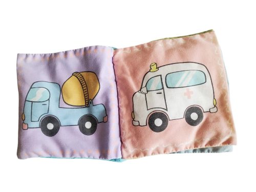 Használt jó állapotú Textil babakönyv (d2)