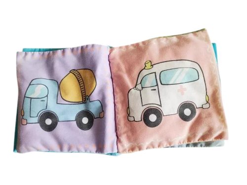 Simba textil babakönyv, 14 cm – használt állapotban (d3)